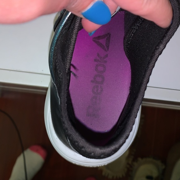 Reebok hayasu ltd rare , holographic, sneakers size 8 - Picture 11 of 12